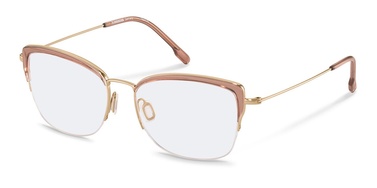 Image of Rodenstock R7138 B Óculos de Grau Dourados Feminino BRLPT