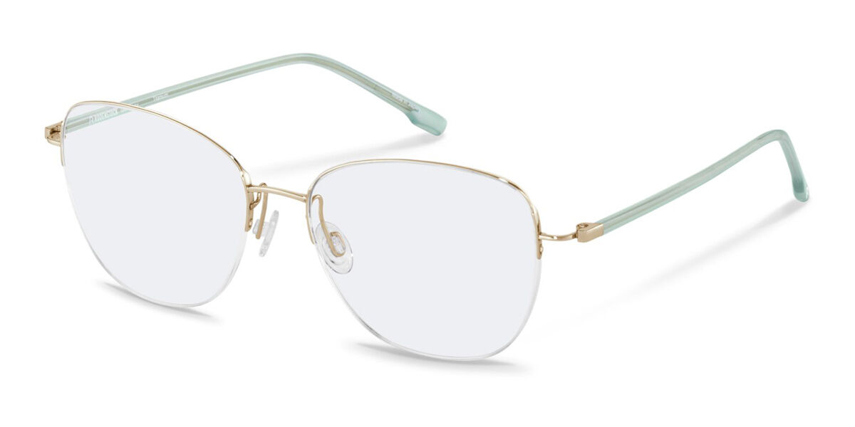 Image of Rodenstock R7141 A Óculos de Grau Dourados Feminino PRT