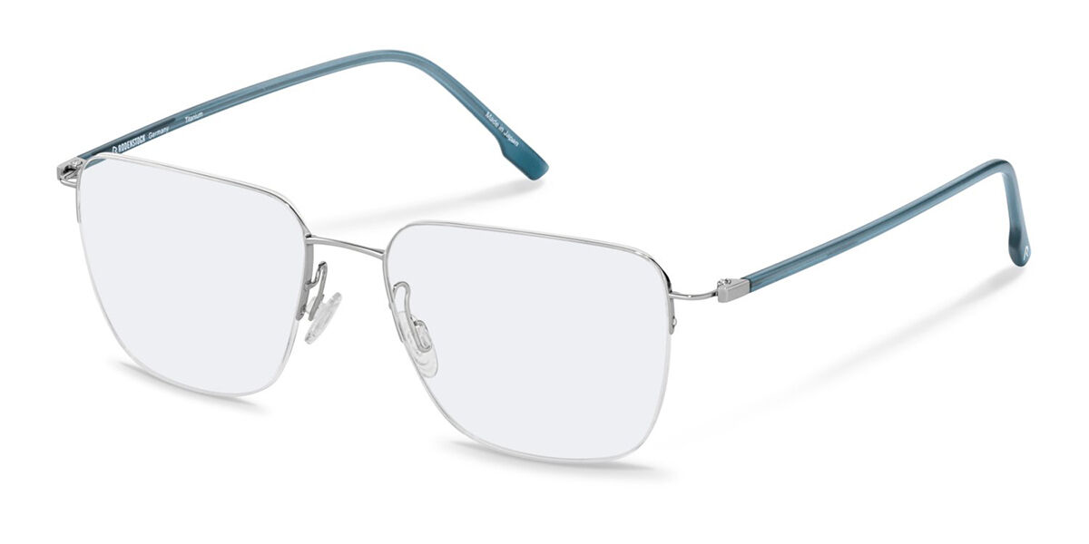 Image of Rodenstock R7144 B Óculos de Grau Prata Masculino BRLPT