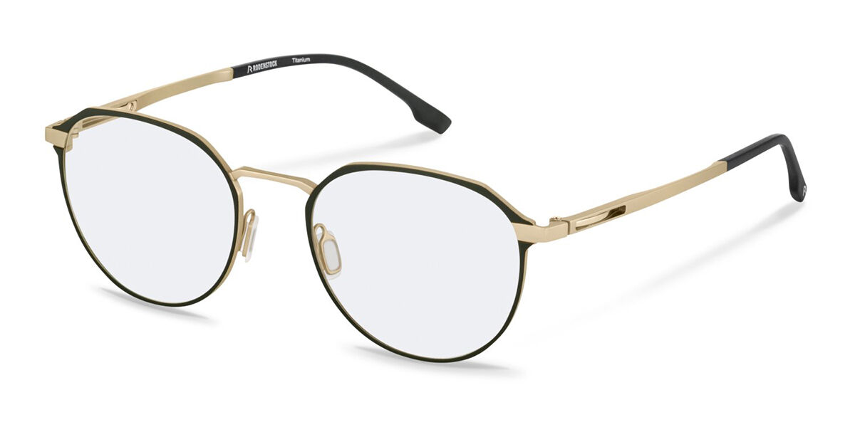 Image of Rodenstock R7150 B Óculos de Grau Dourados Masculino PRT