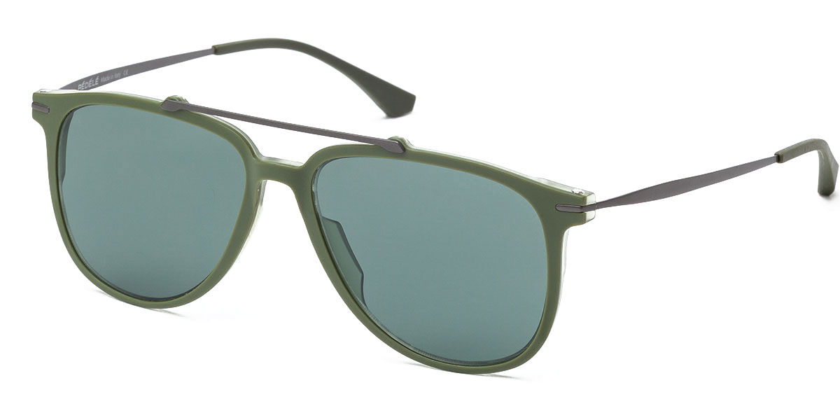 Image of Rougesele JIMMY 3 56 Lunettes De Soleil Homme Vertes FR