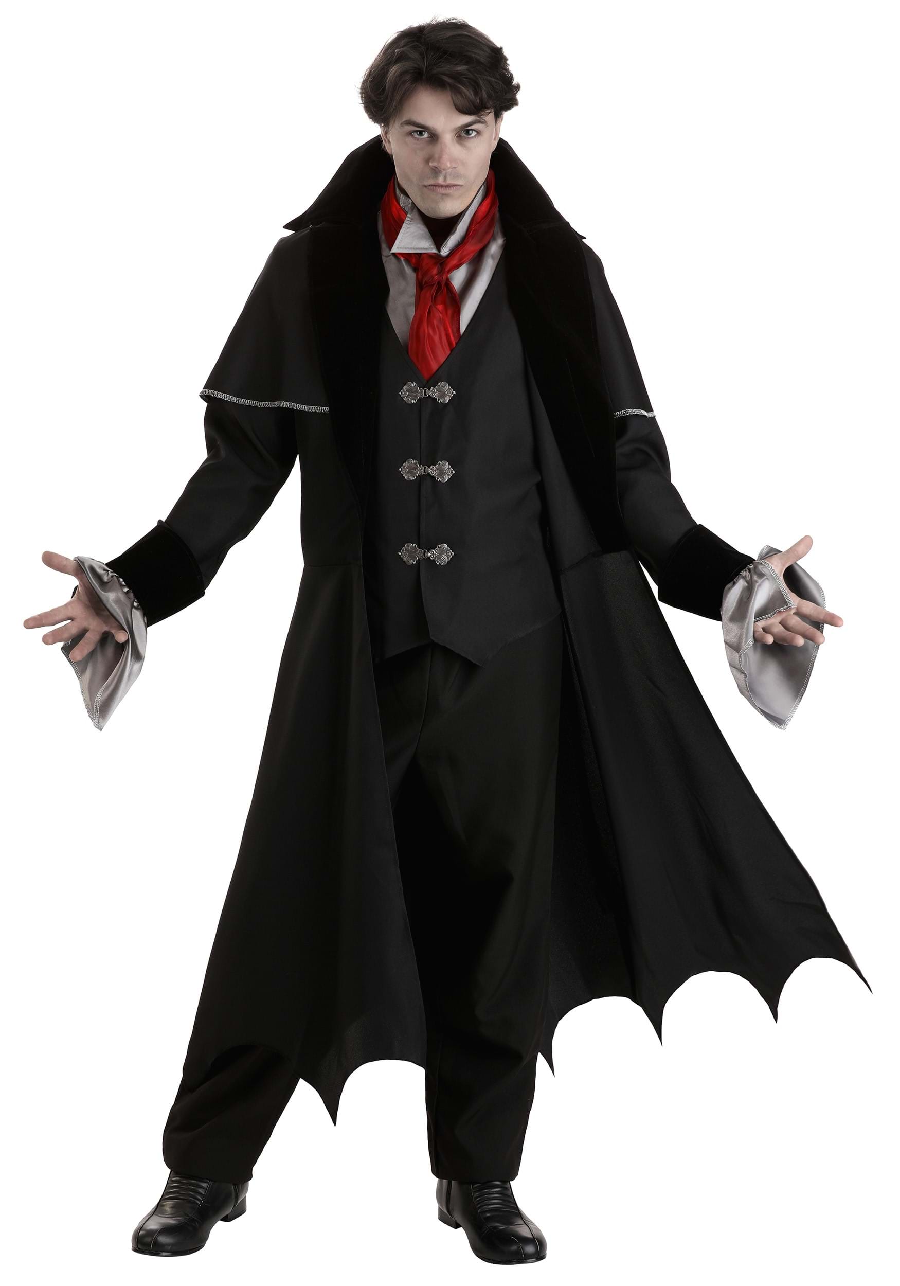 Image of Royal Vampire Men's Costume | Vampire Costumes ID FUN4233AD-XL