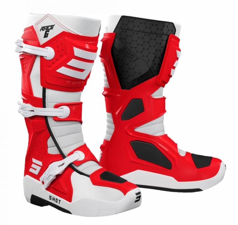 Image of SHOT Boots Race 6 Red Size 47 ID 3701030117559