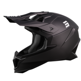 Image of SHOT Lite Solid Black Matt 20 Offroad Helmet Size XS ID 3701030105822