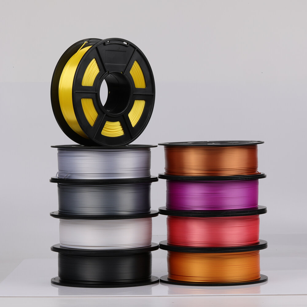 Image of SUNLU 1KG Silk PLA 175MM Filament 14 Color Available High Strength filament for 3D Printer
