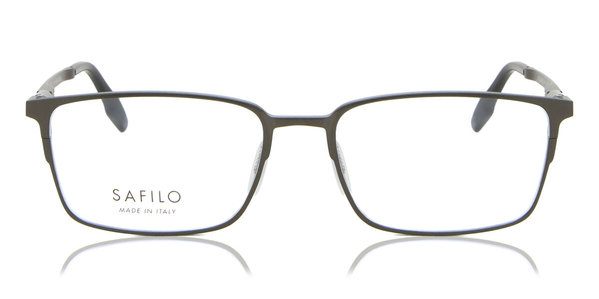 Image of Safilo BUSSOLA 02 FRE Óculos de Grau Marrons Masculino PRT