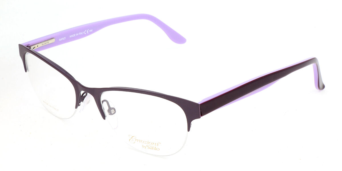 Image of Safilo EM 4370 ARR Óculos de Grau Purple Feminino BRLPT