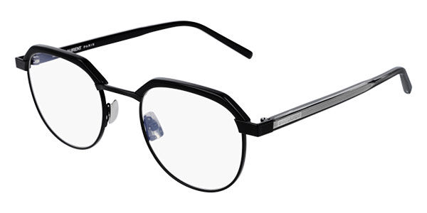 Image of Saint Laurent SL 124 004 Óculos de Grau Azuis Masculino BRLPT