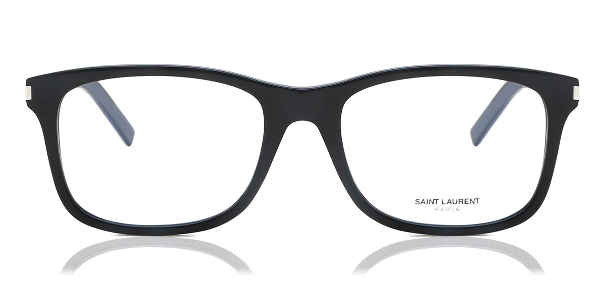 Image of Saint Laurent SL 288 SLIM 001 54 Czarne Męskie Okulary Korekcyjne PL