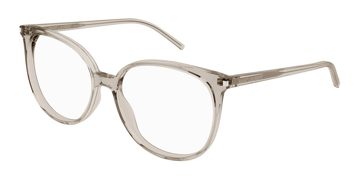 Image of Saint Laurent SL 39 010 Óculos de Grau Marrons Masculino PRT