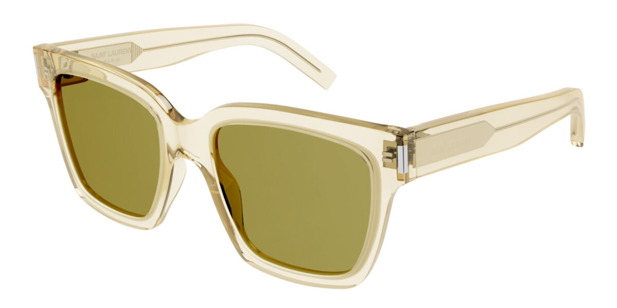 Image of Saint Laurent SL 507 005 Óculos de Sol Amarelos Masculino BRLPT