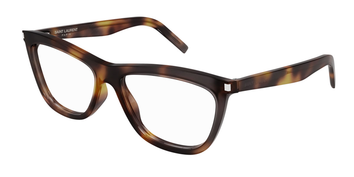 Image of Saint Laurent SL 517 002 Óculos de Grau Tortoiseshell Feminino PRT