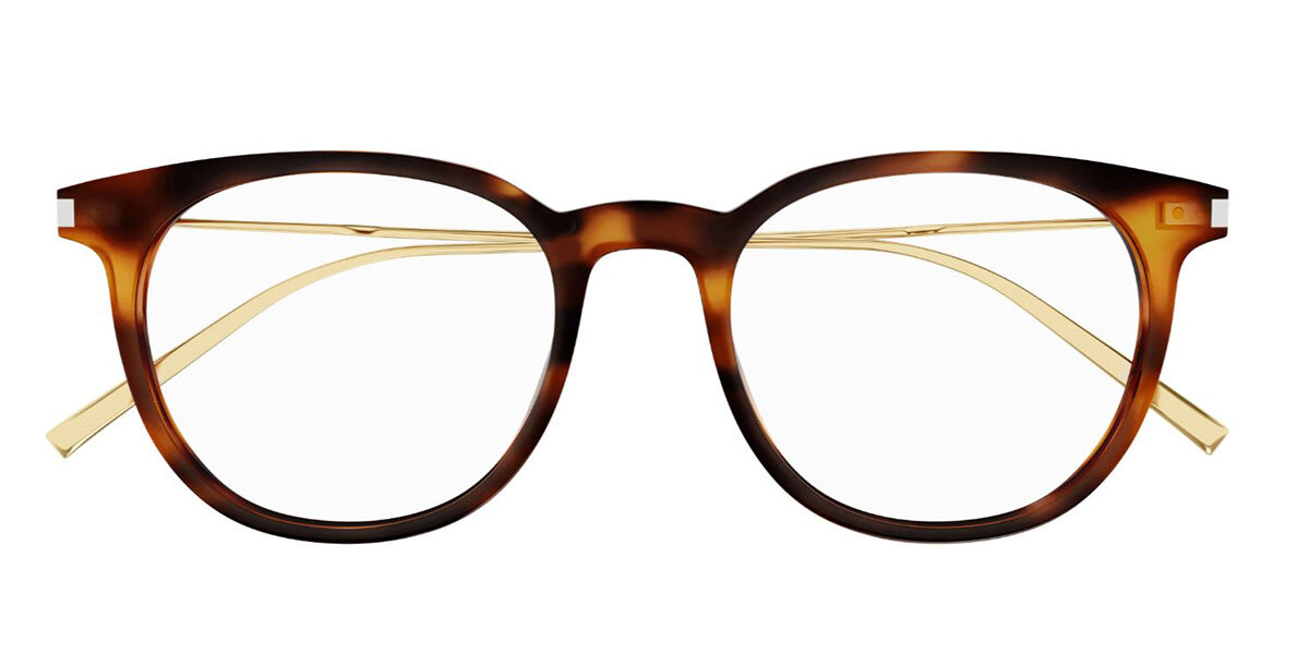 Image of Saint Laurent SL 579 002 Óculos de Grau Tortoiseshell Masculino PRT