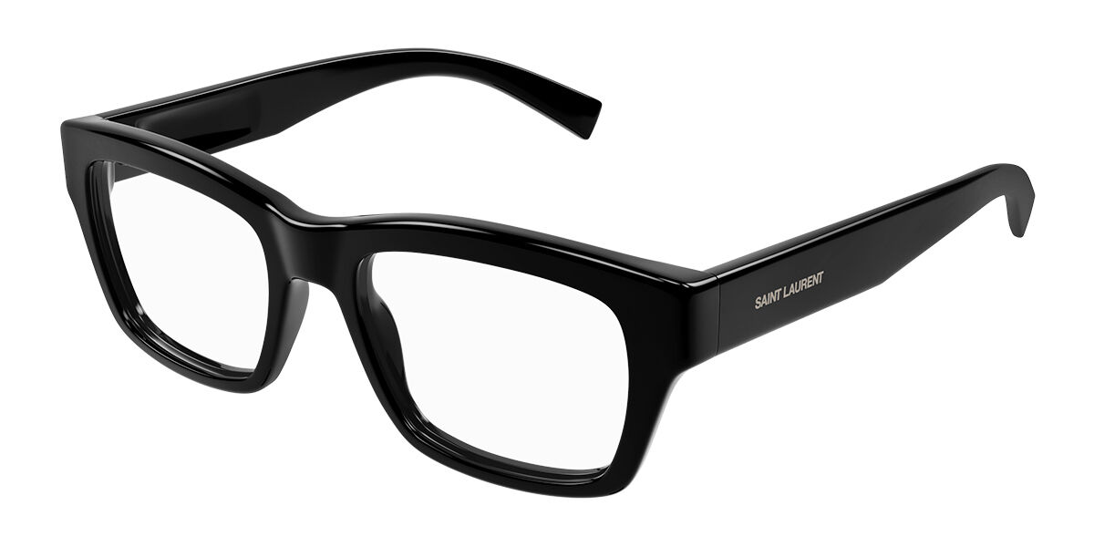 Image of Saint Laurent SL 616 001 Óculos de Grau Pretos Masculino BRLPT