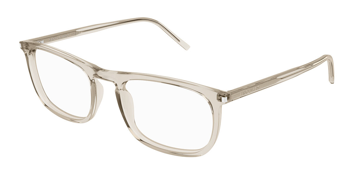 Image of Saint Laurent SL 670 003 Óculos de Grau Marrons Masculino BRLPT