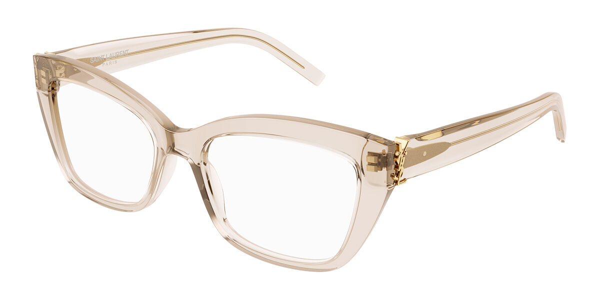 Image of Saint Laurent SL M117 004 Óculos de Grau Marrons Feminino PRT