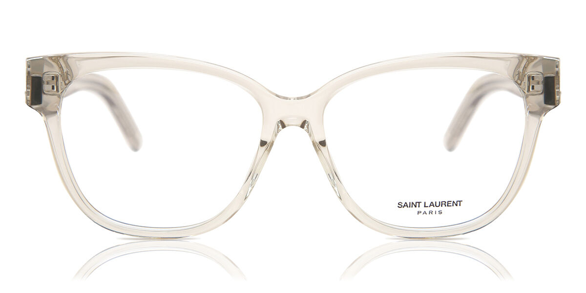 Image of Saint Laurent SL M33 007 53 Lunettes De Vue Femme Marrons (Seulement Monture) FR