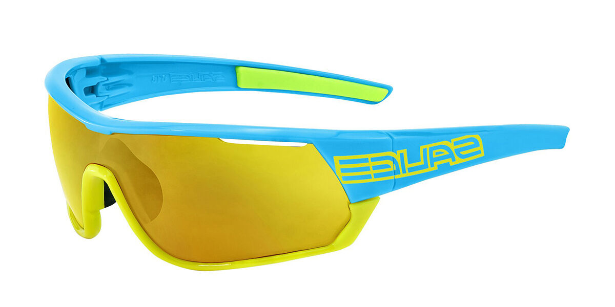 Image of Salice 016 RWX TURCHESE/RW GIALLO Óculos de Sol Azuis Masculino PRT