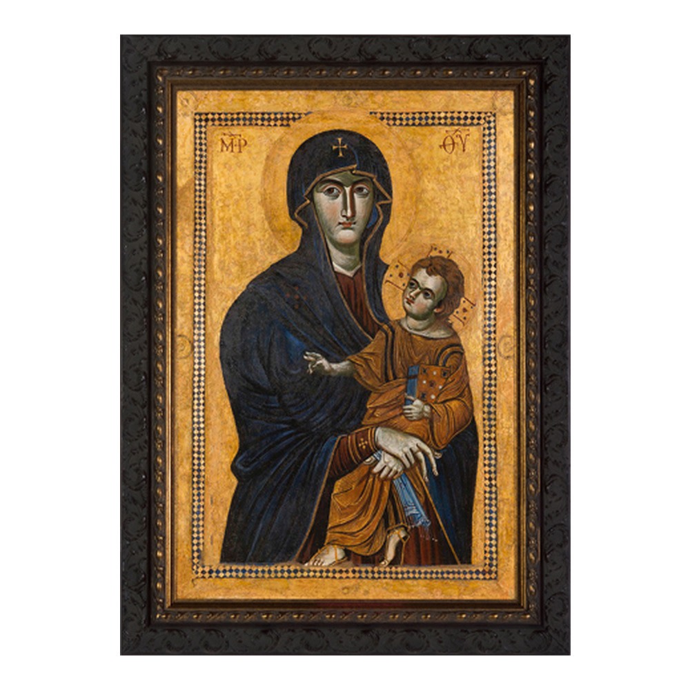 Image of Salus Populi Romani Icon In Dark Frame