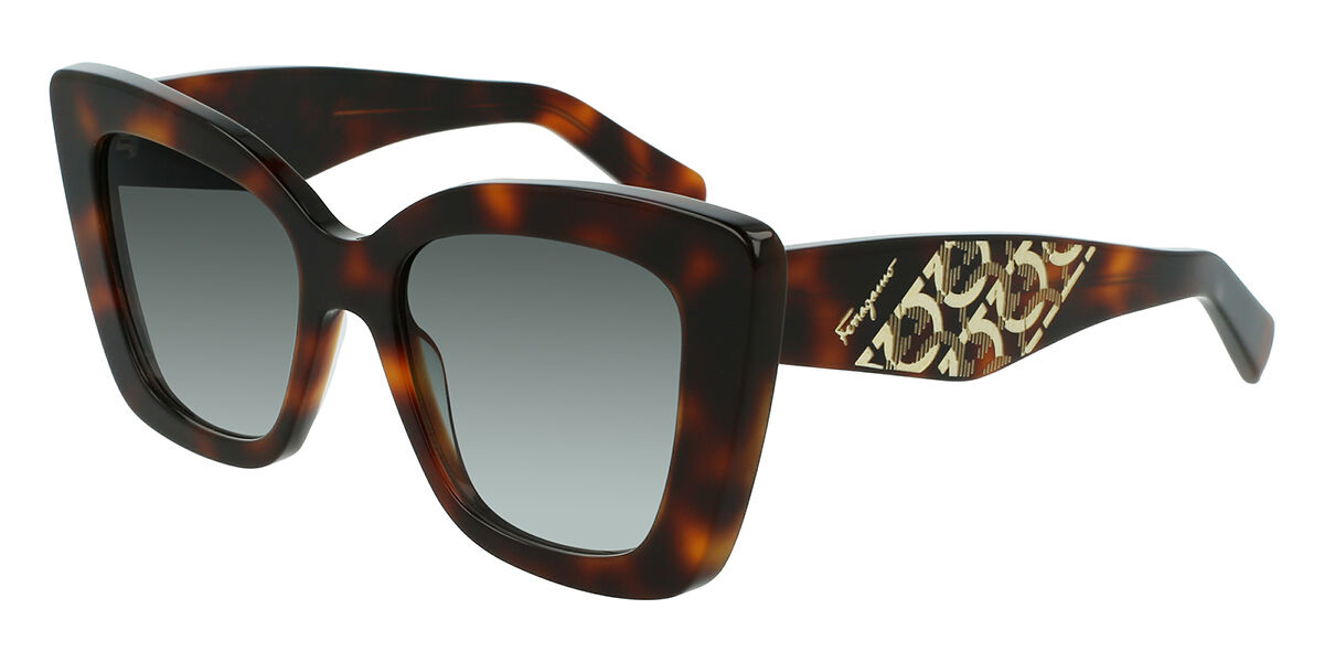 Image of Salvatore Ferragamo SF 1023S 214 Óculos de Sol Tortoiseshell Masculino BRLPT