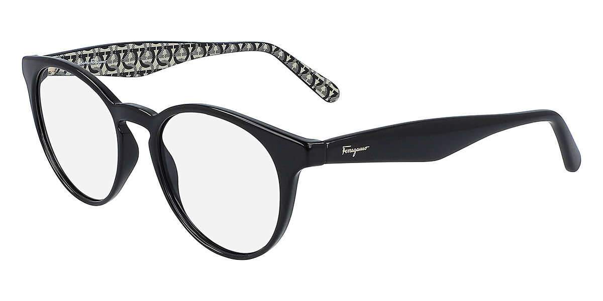 Image of Salvatore Ferragamo SF 2867 001 49 Czarne Damskie Okulary Korekcyjne PL