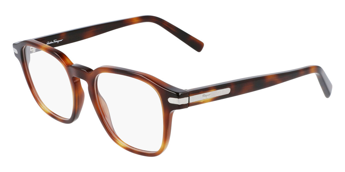 Image of Salvatore Ferragamo SF 2878 214 Óculos de Grau Tortoiseshell Masculino PRT