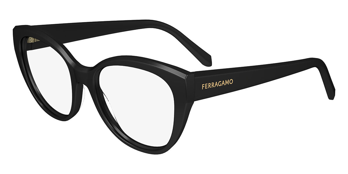 Image of Salvatore Ferragamo SF 2970 001 53 Czarne Damskie Okulary Korekcyjne PL