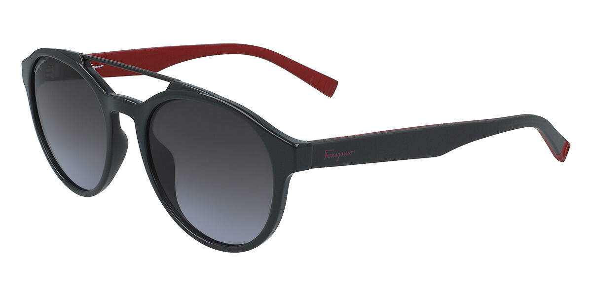 Image of Salvatore Ferragamo SF 937S 023 Óculos de Sol Cinzas Masculino BRLPT