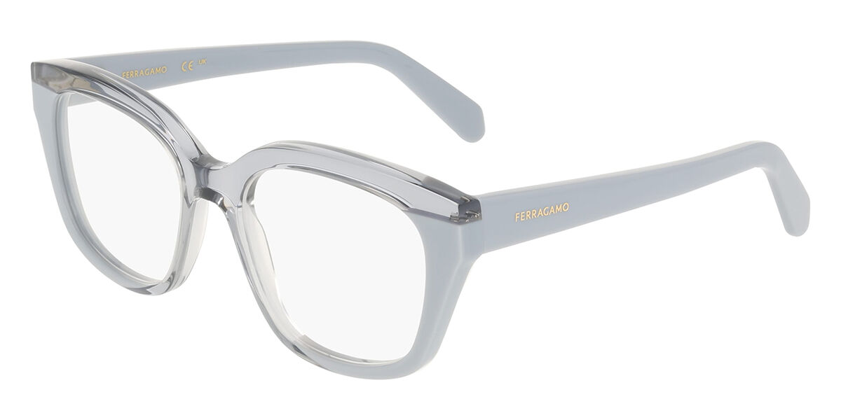 Image of Salvatore Ferragamo SF3023 454 Gafas Recetadas para Mujer Azules ESP