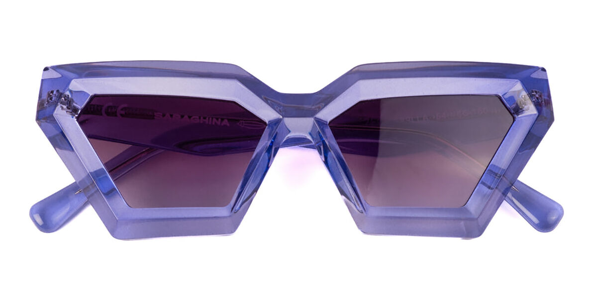 Image of Saraghina ZEUS 589LLA 54 Lunettes De Soleil Femme Purple FR