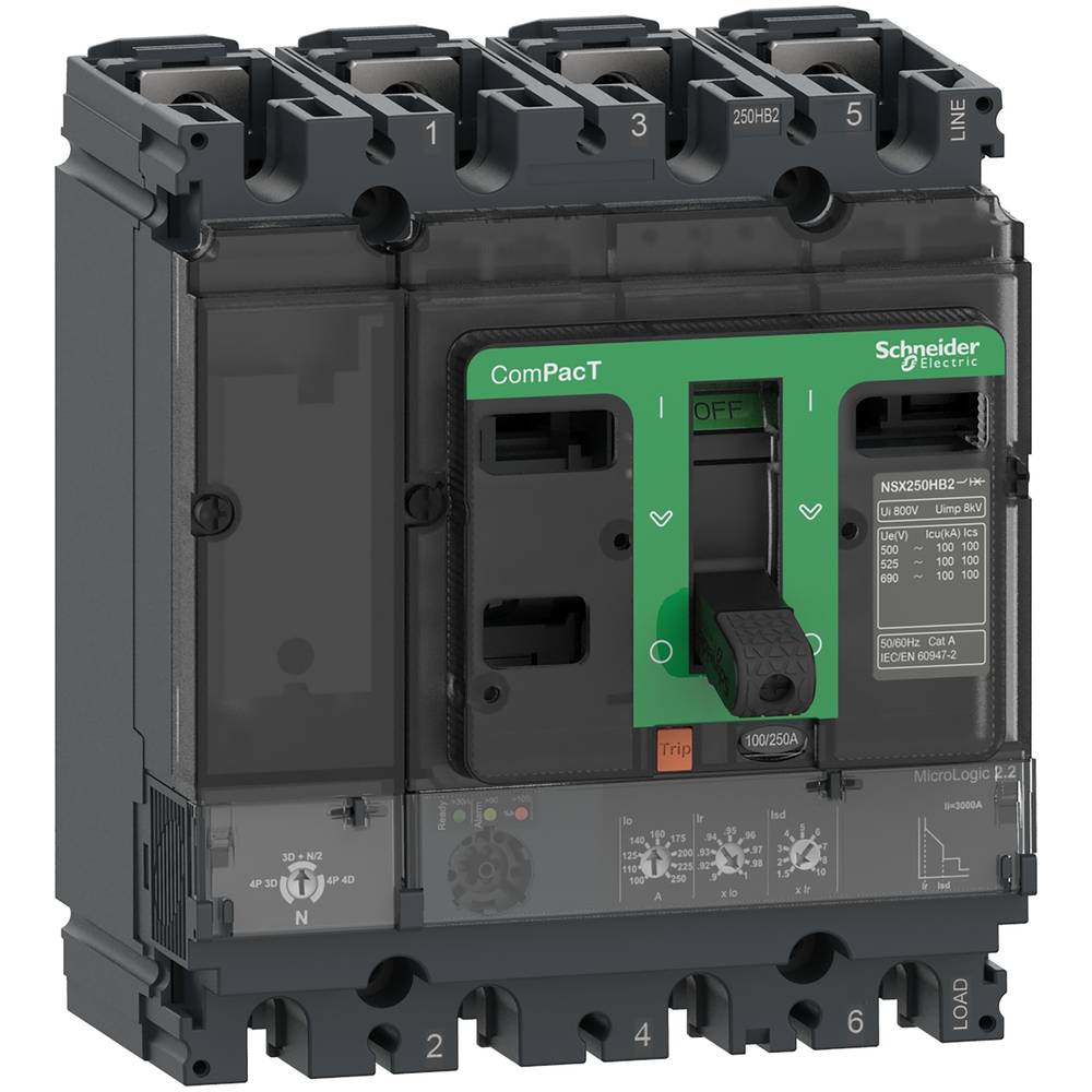 Image of Schneider Electric C10W42D100 Circuit breaker 1 pc(s)