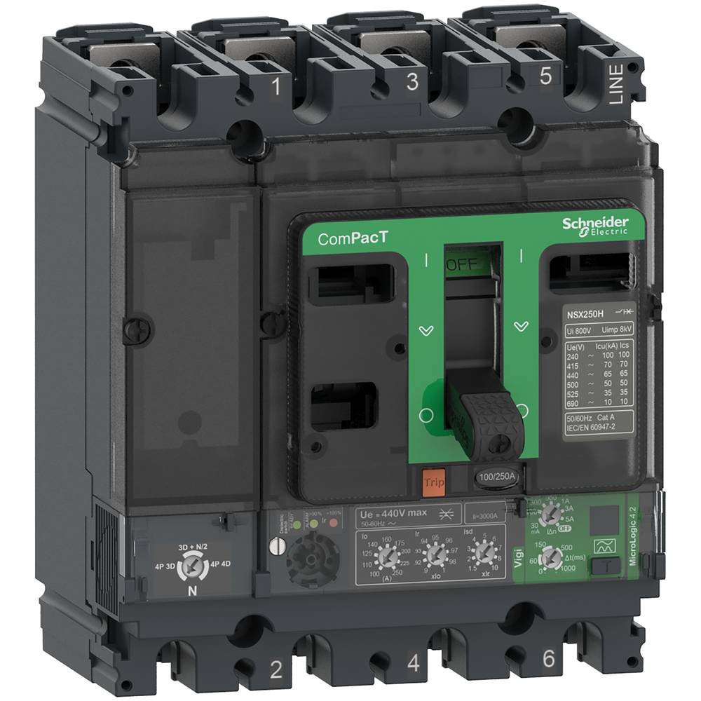 Image of Schneider Electric C16H44V100 Circuit breaker 1 pc(s)