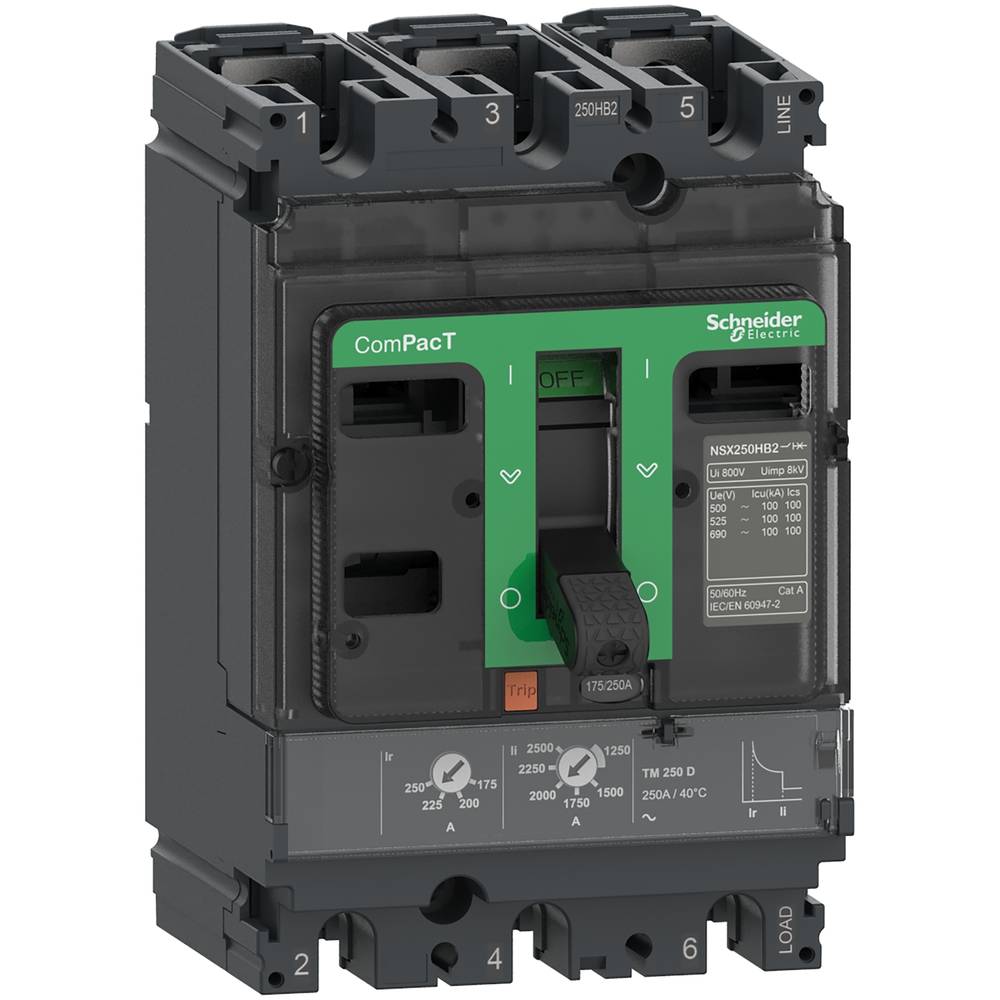 Image of Schneider Electric C25F3TM250 Circuit breaker 1 pc(s)