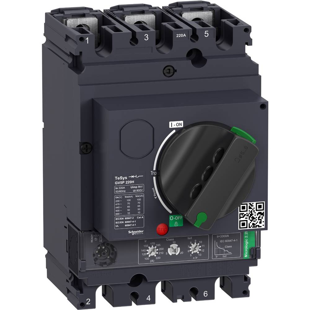 Image of Schneider Electric GV5P220H Overload relay 1 pc(s)