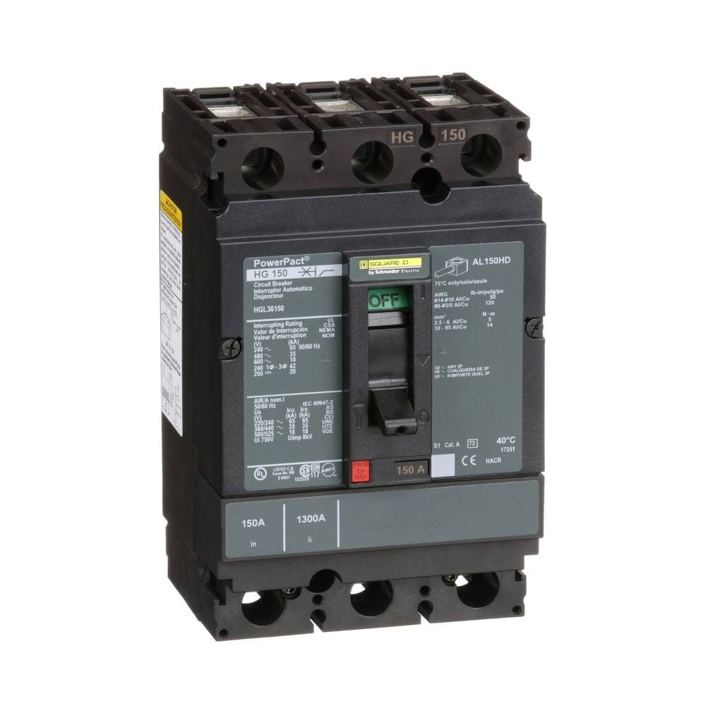 Image of Schneider Electric HGL36150 Circuit breaker 1 pc(s)