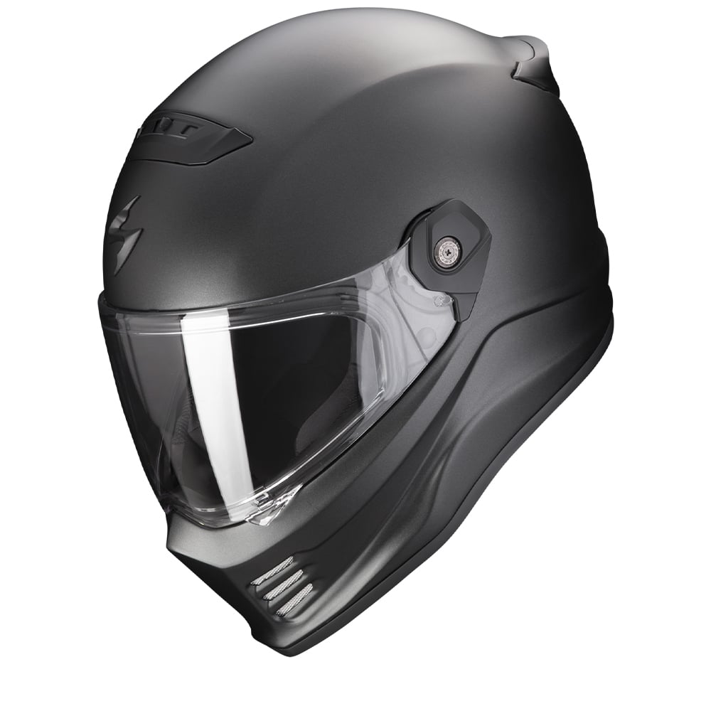 Image of Scorpion Covert FX Solid Matt Black Full Face Helmet Size 2XL EN