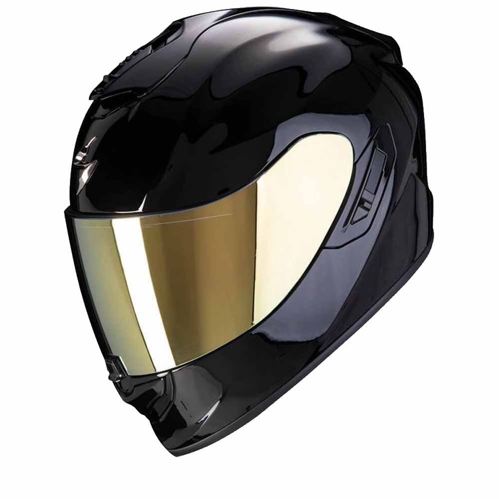 Image of Scorpion EXO-1400 Evo II Air Solid Black Full Face Helmet Talla L