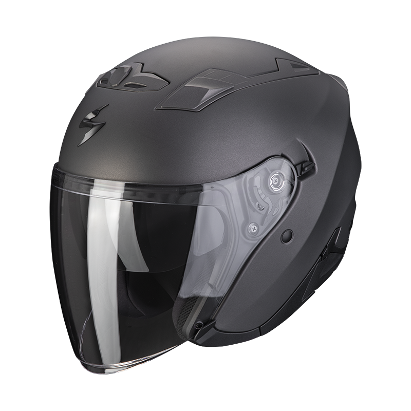 Image of Scorpion EXO-230 Matt Anthracite Jet Helmet Size 2XL EN