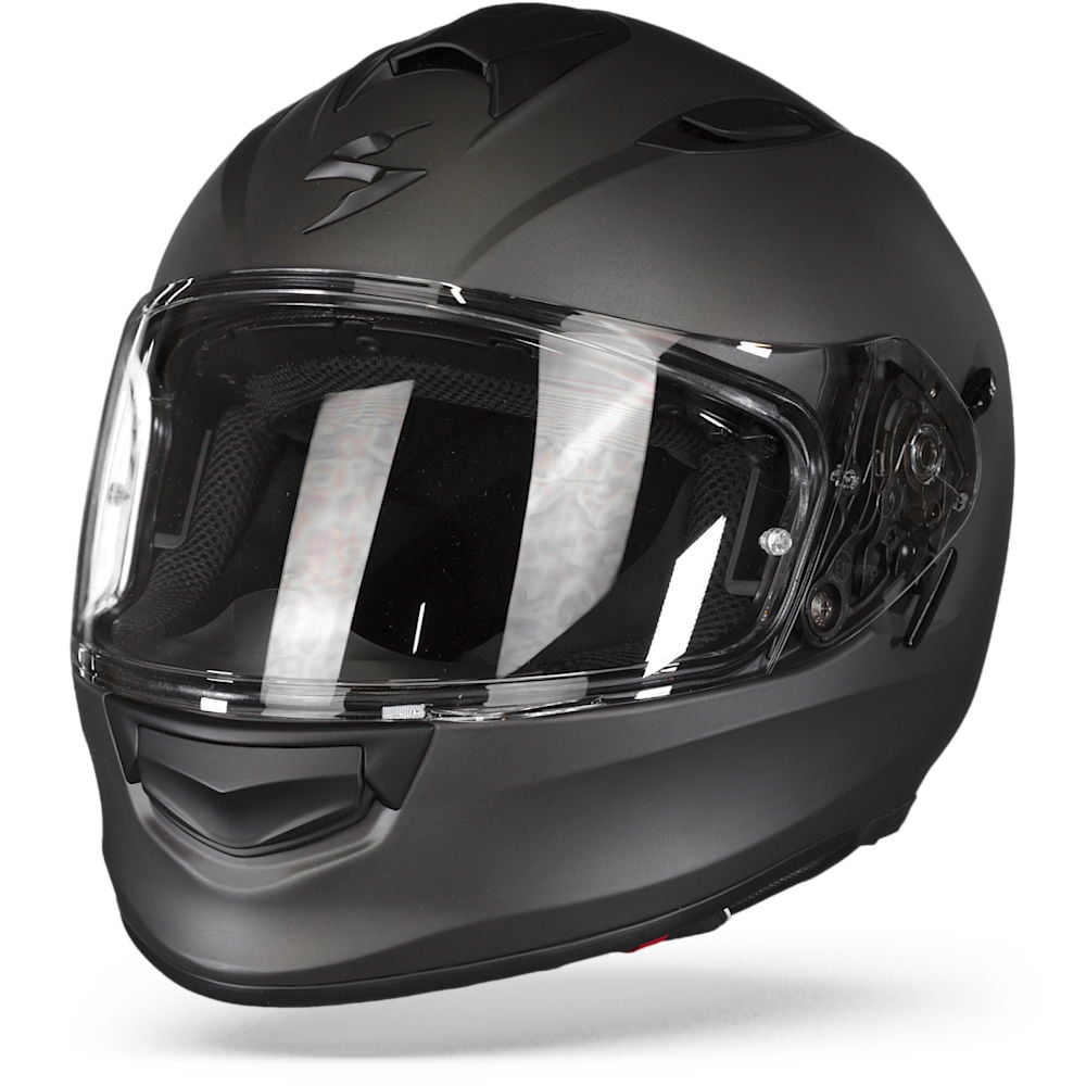 Image of Scorpion EXO-491 Solid Matt Anthracite Full Face Helmet Size 2XL ID 3399990092025