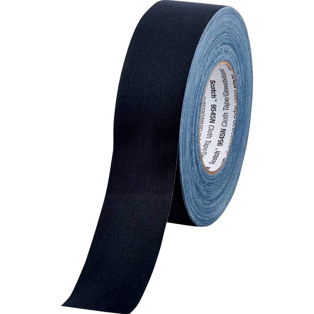 Image of Scotch 9545NB50 Cloth tape ScotchÂ® Black (L x W) 50 m x 50 mm 1 pc(s)