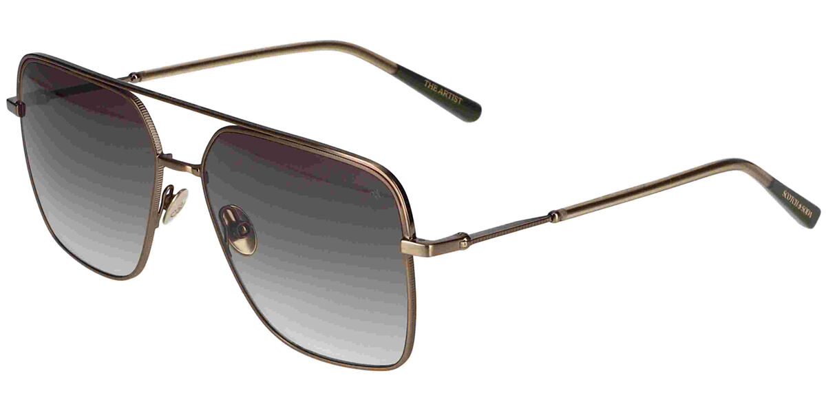 Image of Scotch & Soda 6020 404 57 Lunettes De Soleil Homme Dorées FR