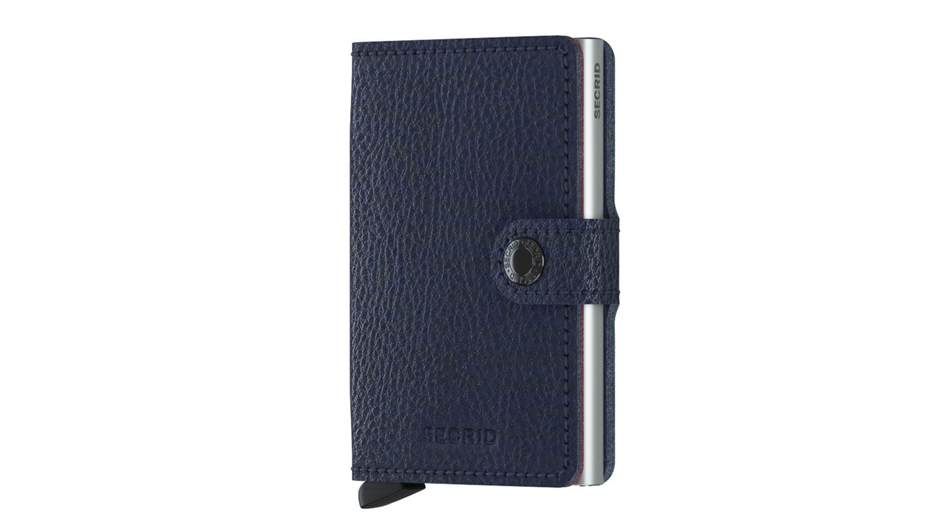 Image of Secrid Miniwallet Navy-Silver FR