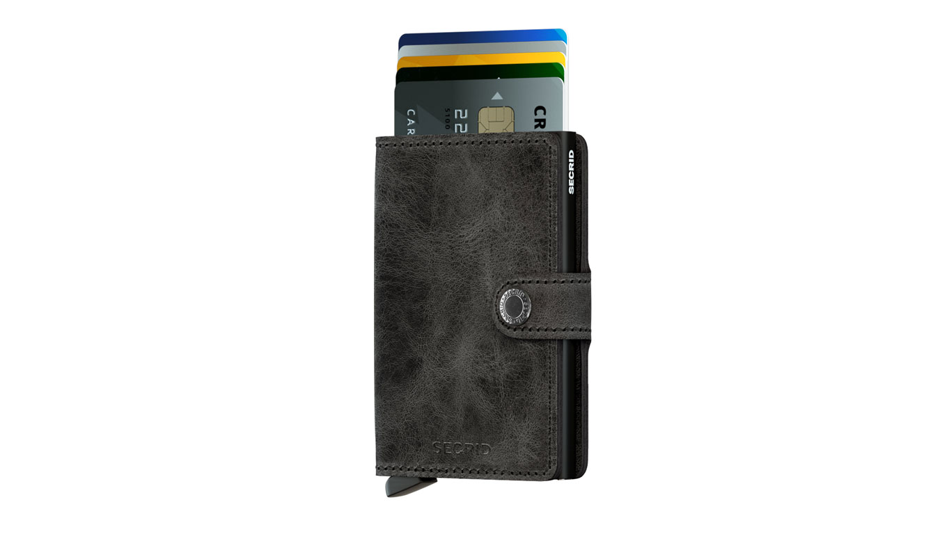 Image of Secrid Miniwallet Vintage Black HU