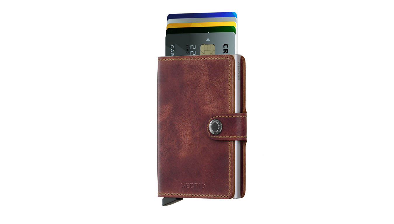 Image of Secrid Miniwallet Vintage Brown US