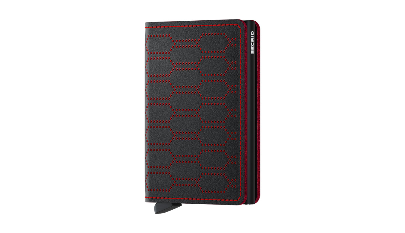 Image of Secrid Slimwallet Fuel Black-Red HU