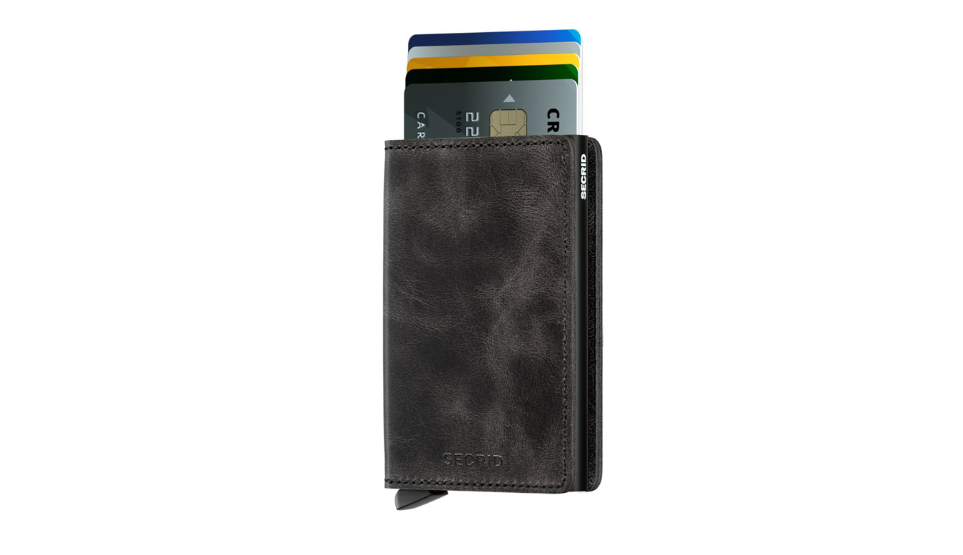 Image of Secrid Slimwallet Vintage Black HU