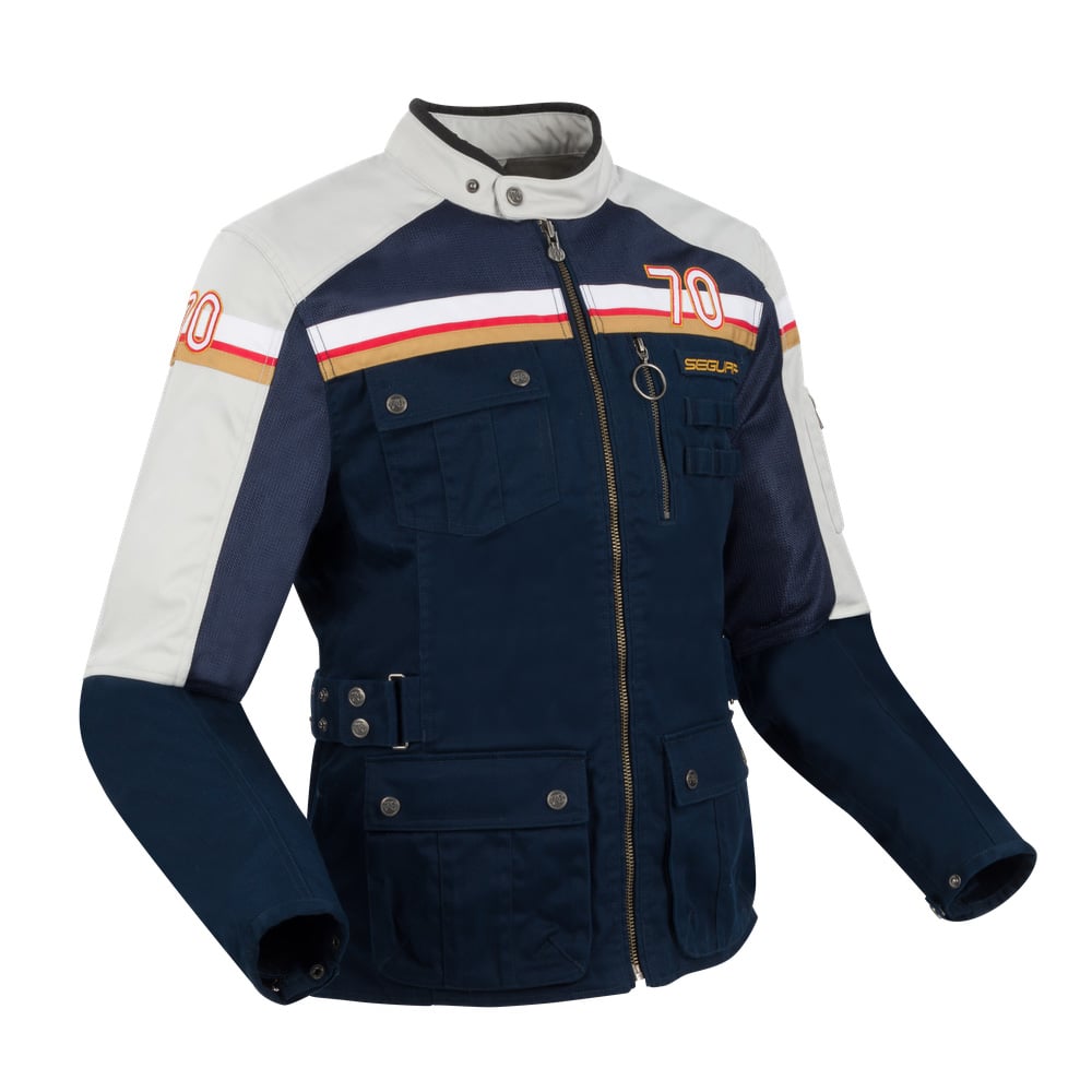 Image of Segura Mojo Jacket Navy Blue Gray Size L EN