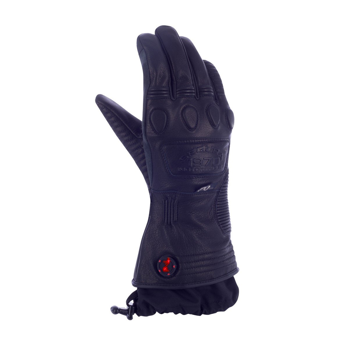 Image of Segura Shiro Black Heated Gloves Size T12 ID 3660815151853