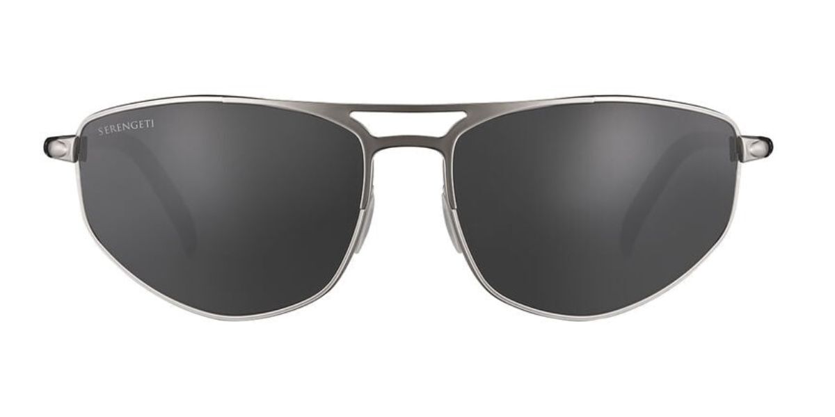 Image of Serengeti Masten Polarized SS579003 Óculos de Sol Prata Masculino PRT