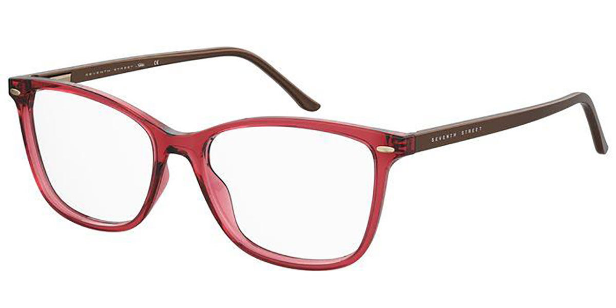 Image of Seventh Street 7A568 8CQ Gafas Recetadas para Mujer Rojas ESP